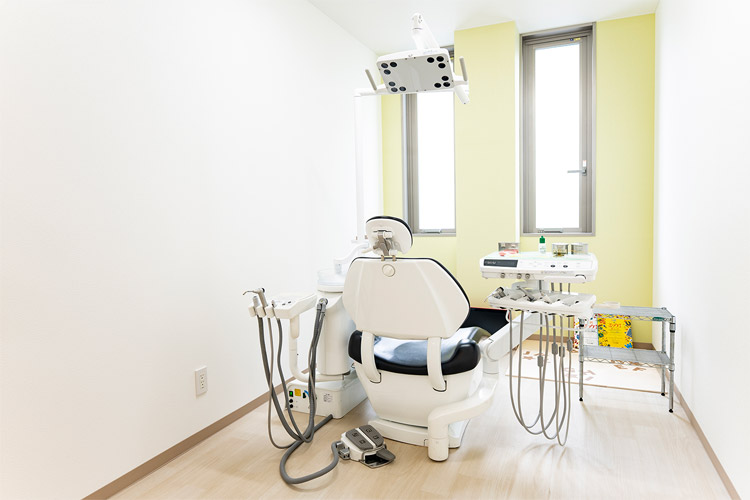 半個室の診察室